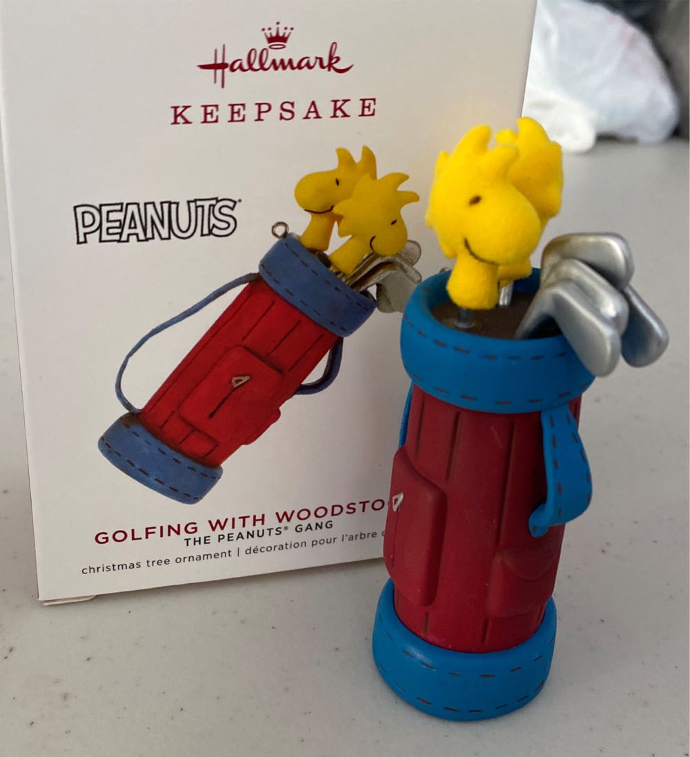 Golfing With Woodstock - The Peanuts Gang (Peanuts) ornament collectible [Barcode 763795485376] - Main Image 3