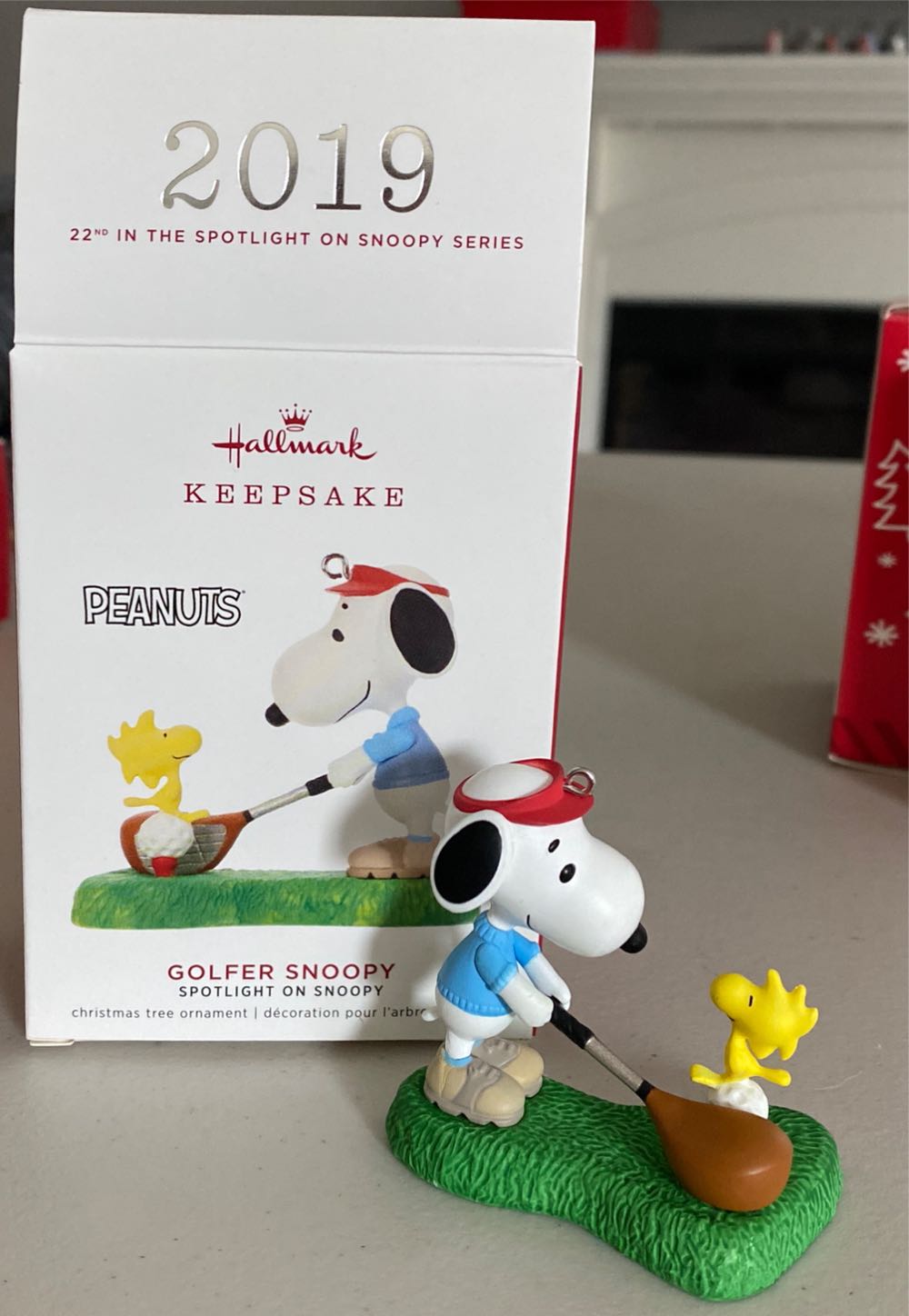 SOS#22 Golfer Snoopy - Spotlight On Snoopy (Snoopy) ornament collectible [Barcode 763795467044] - Main Image 3