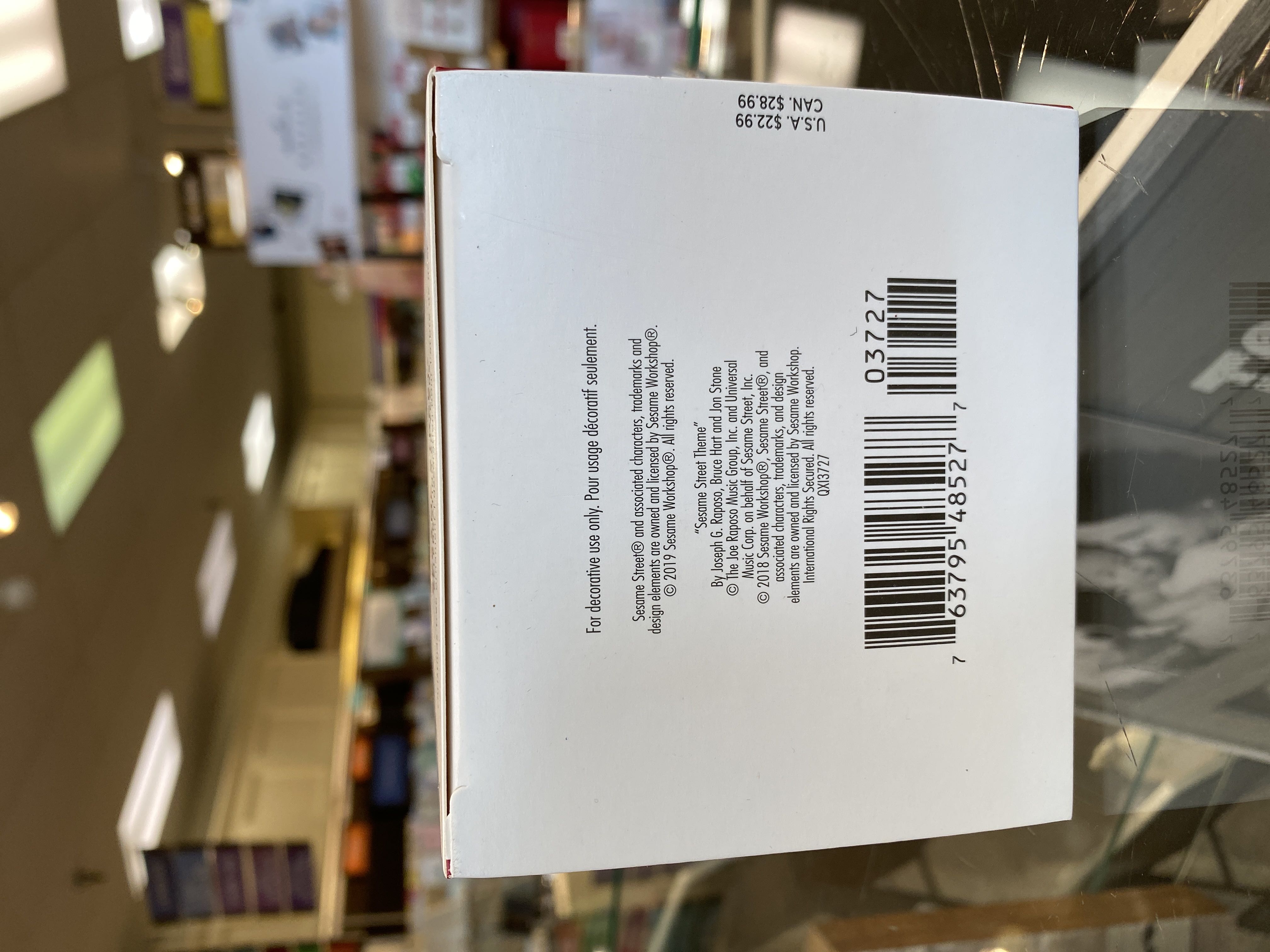 Sesame Street: 50-Year Celebration - Sesame Street (Muppets) ornament collectible [Barcode 763795485277] - Main Image 2