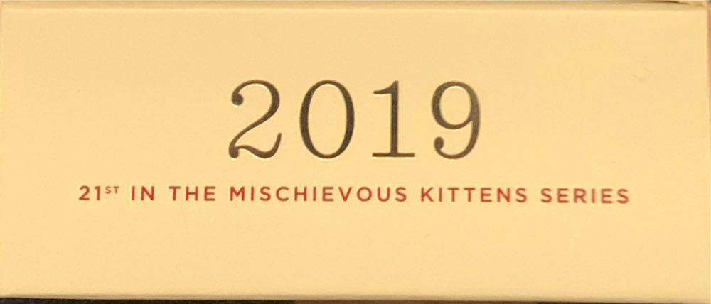 Mischievous Kittens #21 2019 - Mischievous Kittens (Cat) ornament collectible [Barcode 763795409266] - Main Image 3