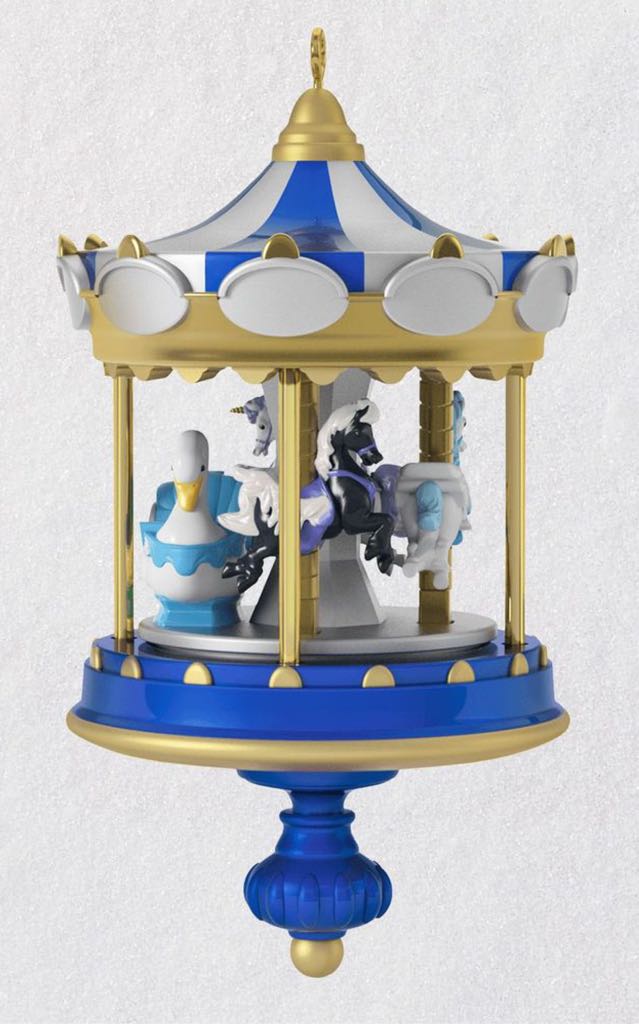 Miniature Christmas Carousel #3 & Final - Christmas Carousel (Miniatures) ornament collectible [Barcode 763795417537] - Main Image 2