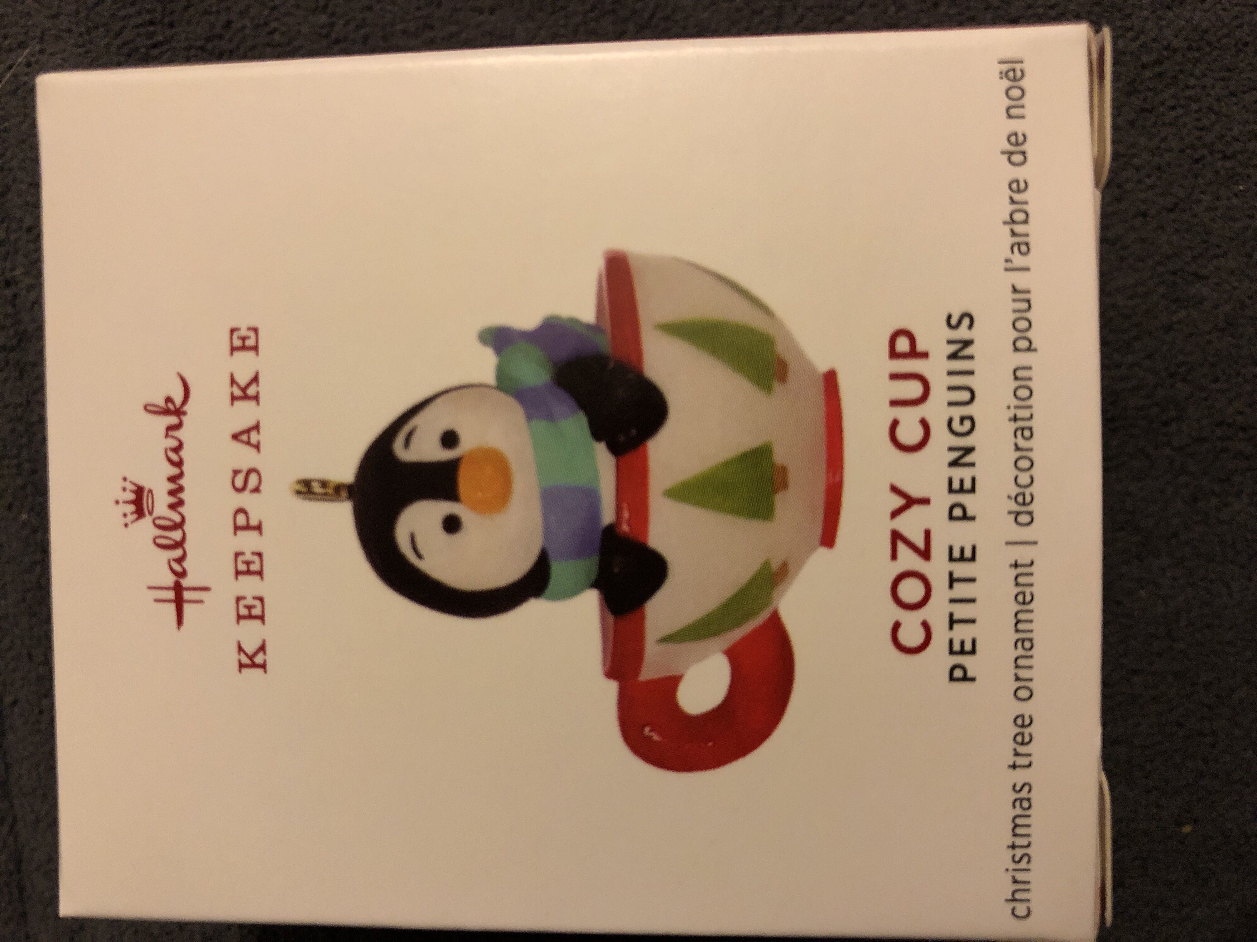 4th Cozy Cup - Petite Penguins (Series Miniatures) ornament collectible [Barcode 763795409785] - Main Image 1