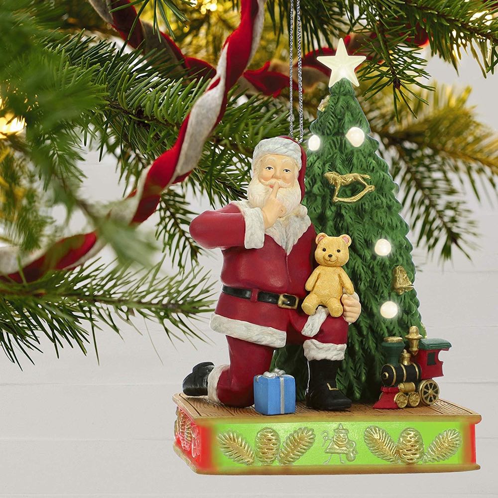 O Christmas Tree - Once Upon A Christmas (Santa Claus) ornament collectible [Barcode 763795429073] - Main Image 4
