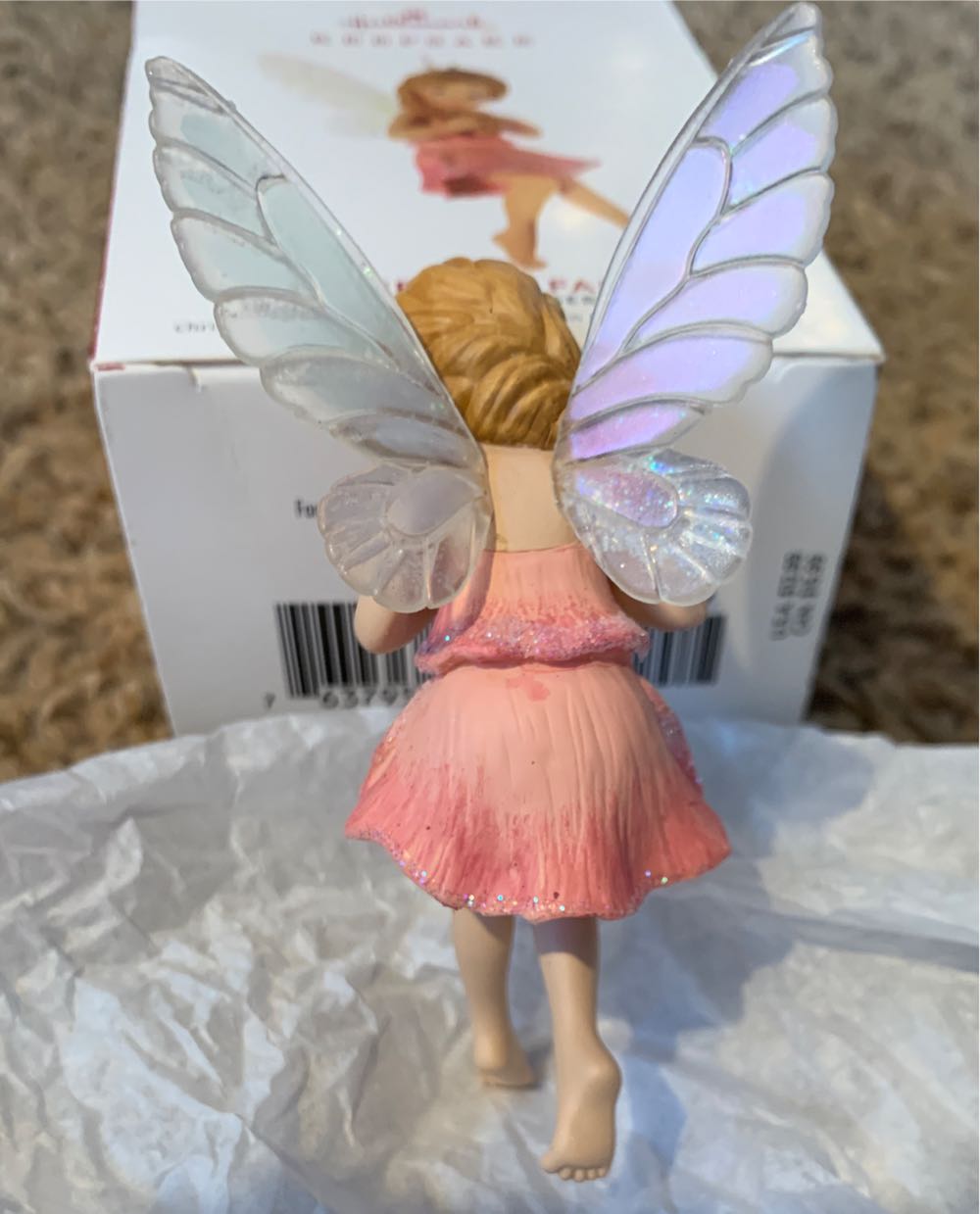 Sweet Pea Fairy #15 - Fairy Messengers (Fairy) ornament collectible [Barcode 763795409242] - Main Image 4