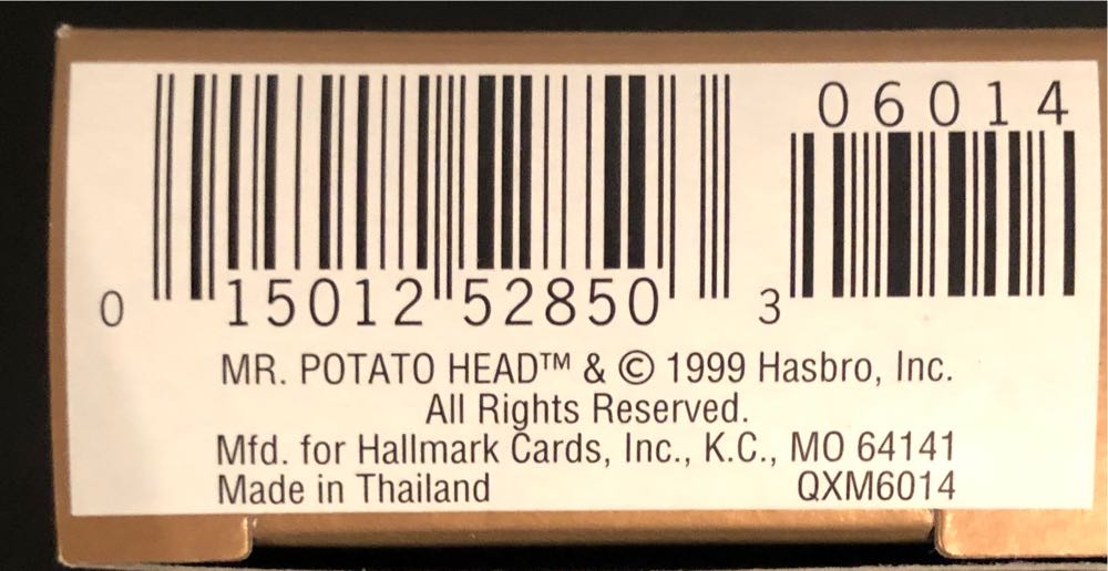 Mr. Potato Head - Toys & Games (Miniature) ornament collectible [Barcode 015012528503] - Main Image 4