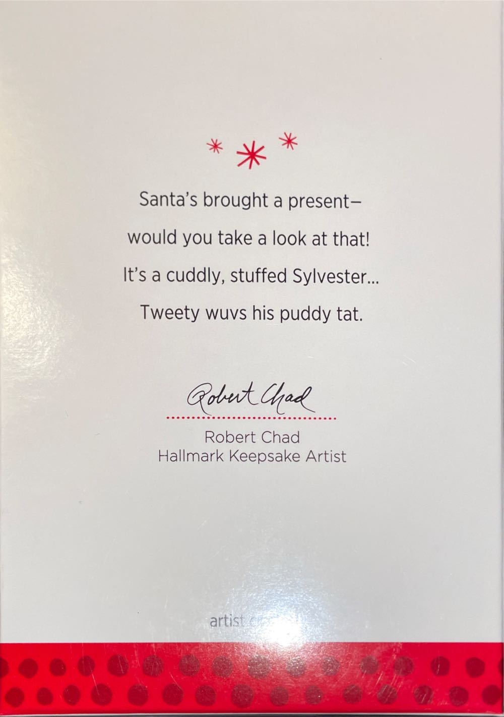 A Puddy For Tweety - Tweety - Looney Tunes (Looney Tunes) ornament collectible [Barcode 795902341664] - Main Image 2