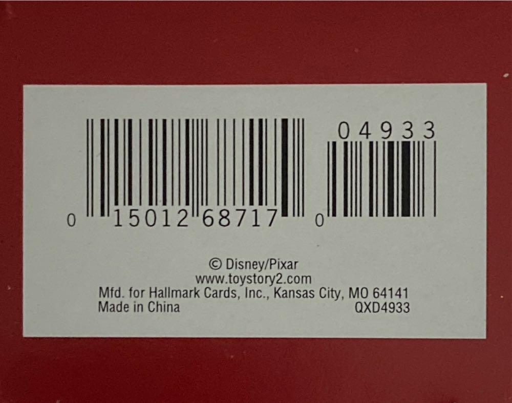 Toy Story Woody and Bullseye - Disney • Pixar Toy Story 2 (Movies) ornament collectible [Barcode 015012687170] - Main Image 3