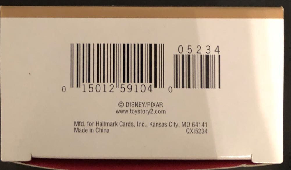 Buzz Lightyear - Disney Pixar Toy Story 2 (Movie) ornament collectible [Barcode 015012591040] - Main Image 3