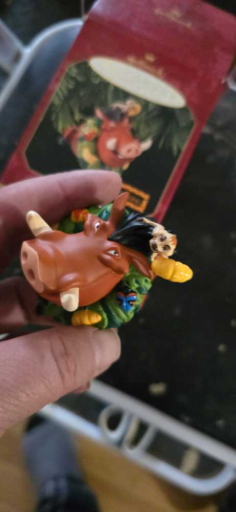 Timon And Pumbaa - Disney The Lion King (Walt Disney Animated Studios) ornament collectible [Barcode 015012415636] - Main Image 3