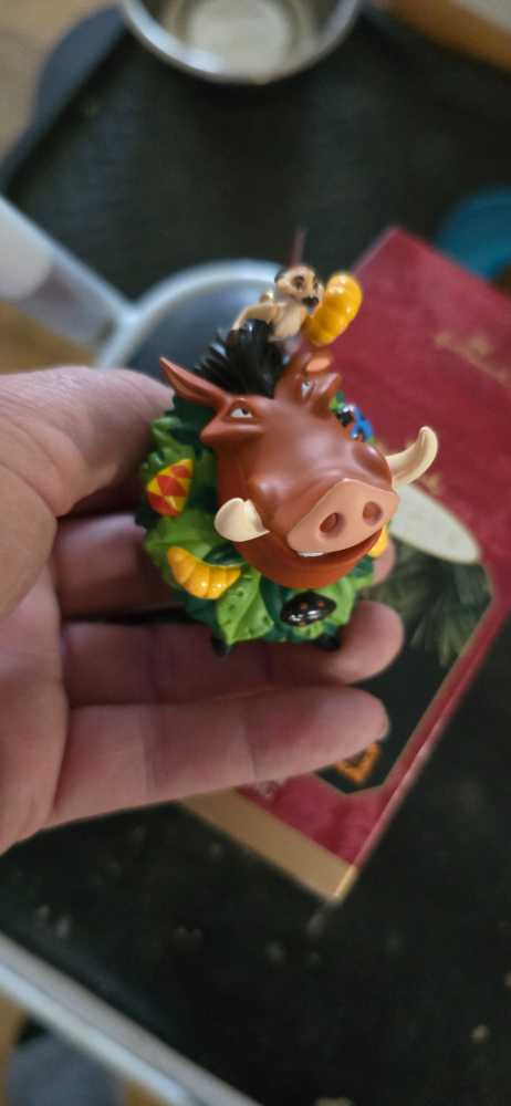 Timon And Pumbaa - Disney The Lion King (Walt Disney Animated Studios) ornament collectible [Barcode 015012415636] - Main Image 4