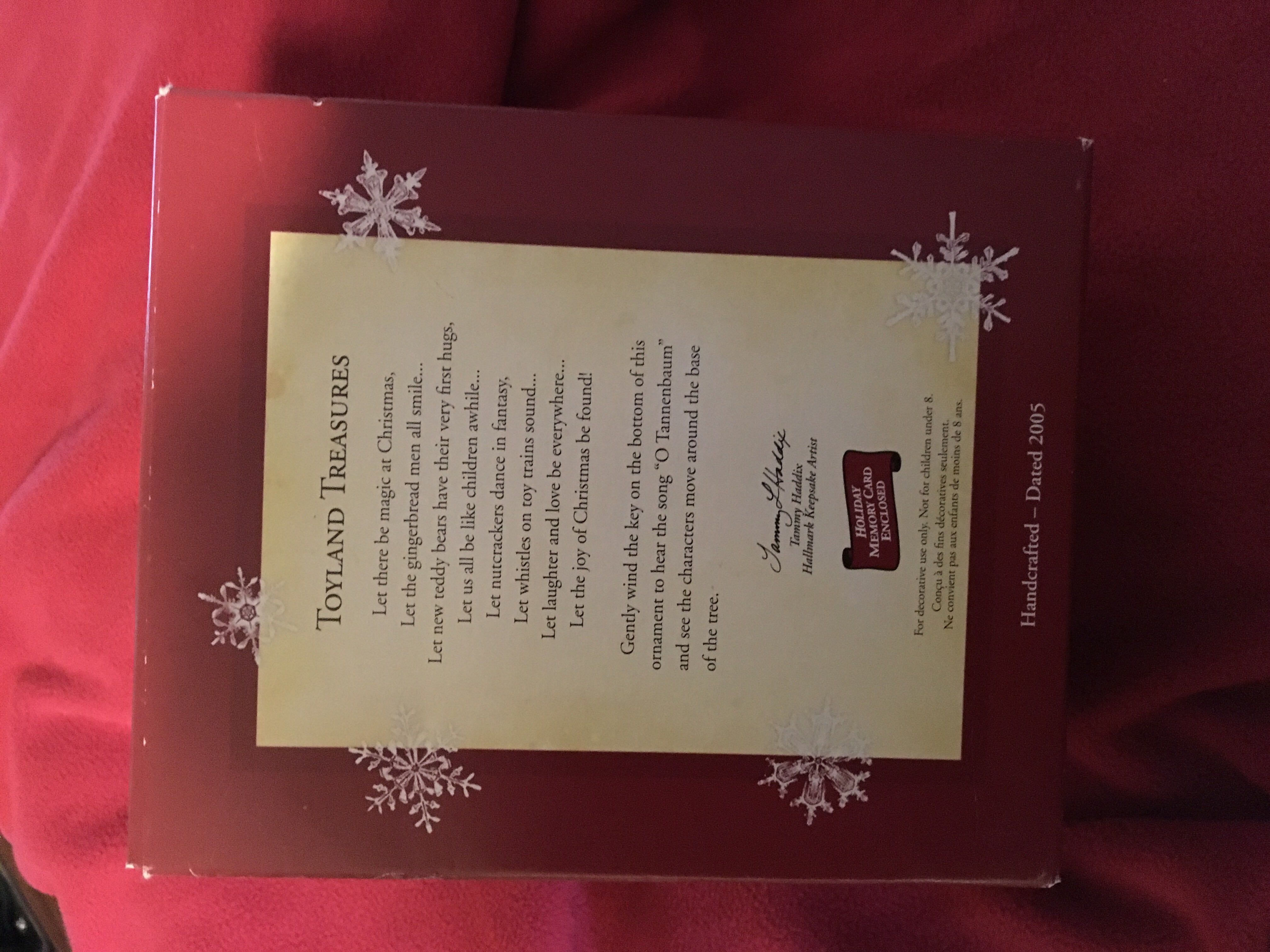 Toyland Treasures - Magic Light And Sound. Wind-up (Magic Light And Sound) ornament collectible [Barcode 015012859898] - Main Image 2