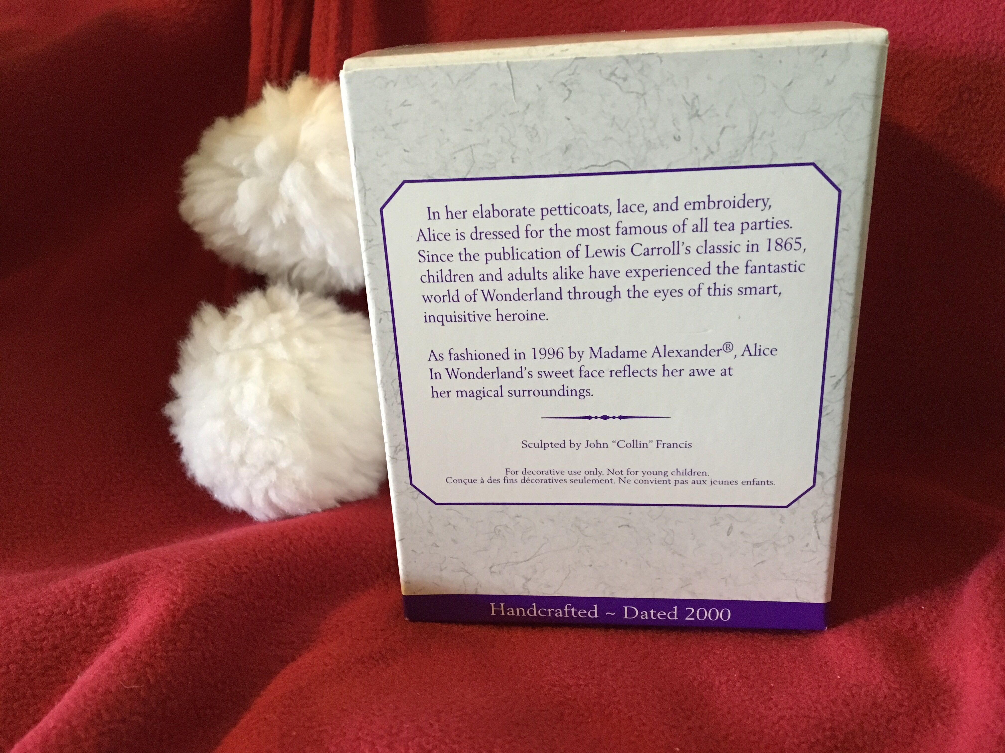 Alice In Wonderland - Madame Alexander (Madame Alexander) ornament collectible [Barcode 015012554823] - Main Image 2