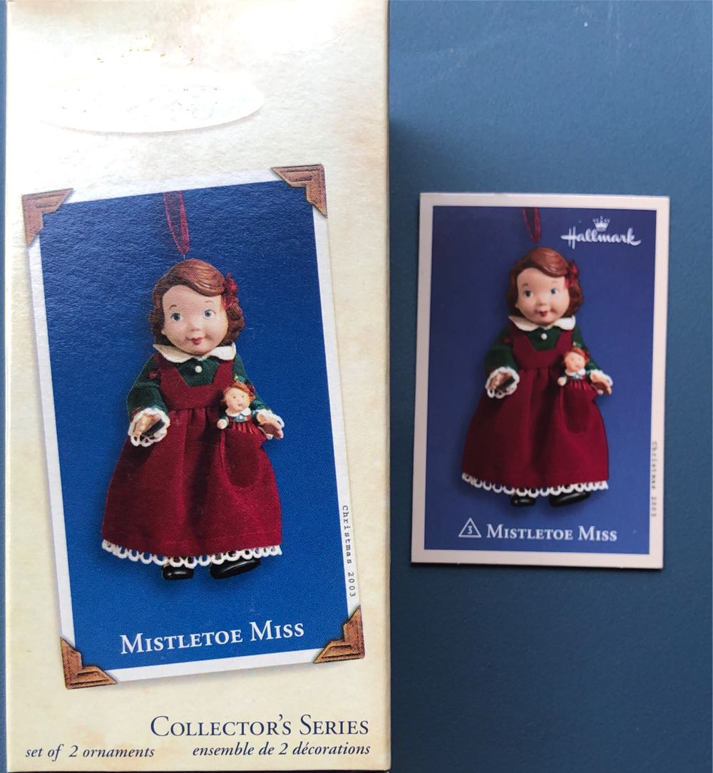 Mistletoe Miss #3 - Collector’s Series (All Dolled Up) ornament collectible [Barcode 015012752878] - Main Image 4