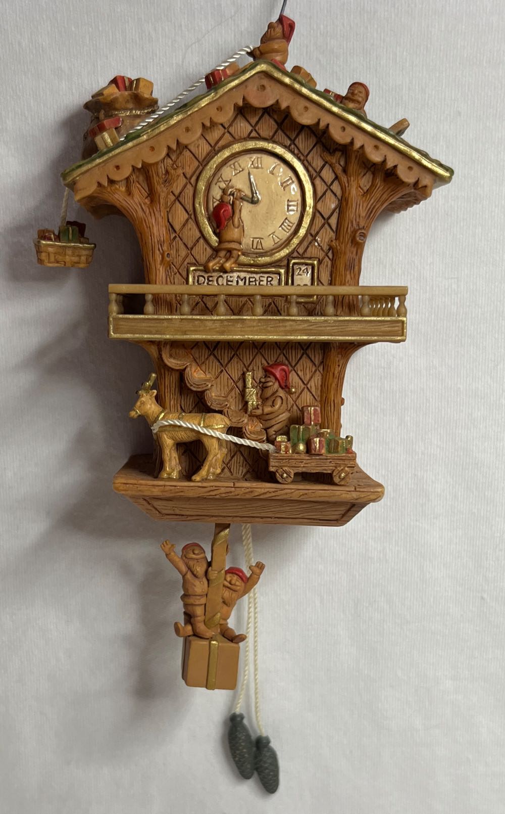 Workshop Clock, The - Clocks (Keepsake CLUB Ornament) ornament collectible [Barcode 015012939491] - Main Image 3