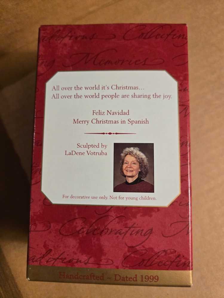 Joyous Angel  (Angels) ornament collectible [Barcode 015012520897] - Main Image 2