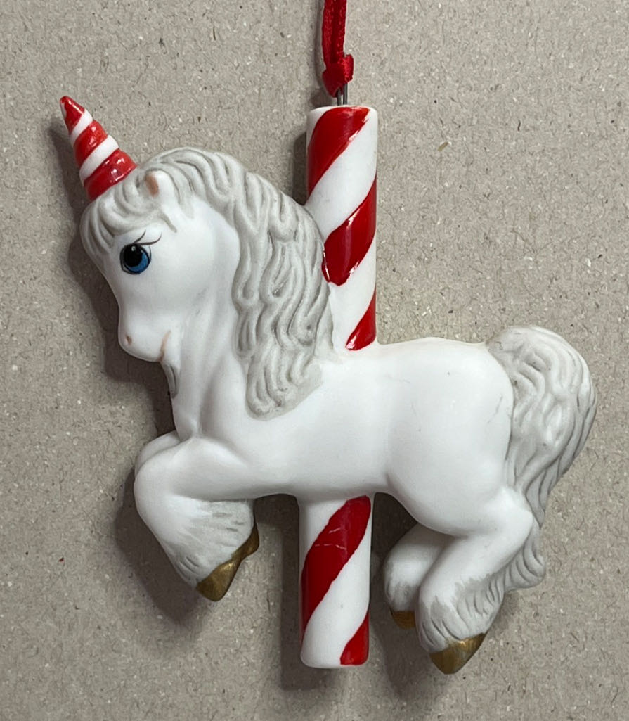 Merry-Go-Round Unicorn  ornament collectible - Main Image 3