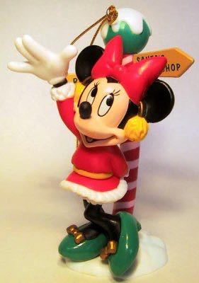 Disney: Minnie At The North Pole - Disney ornament collectible - Main Image 1