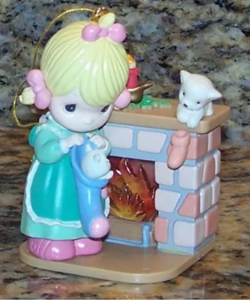 Plastic Original Standing Santa