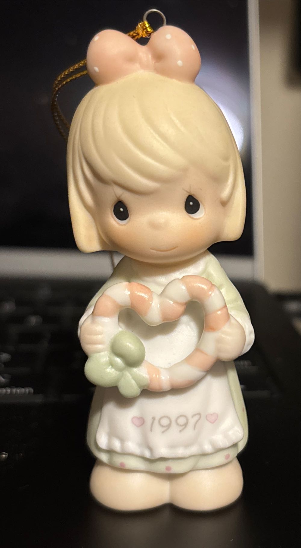 Precious Moments: Cane You Join Us For A Merry Christmas 1997 - Precious Moments (Precious Moments) ornament collectible - Main Image 3