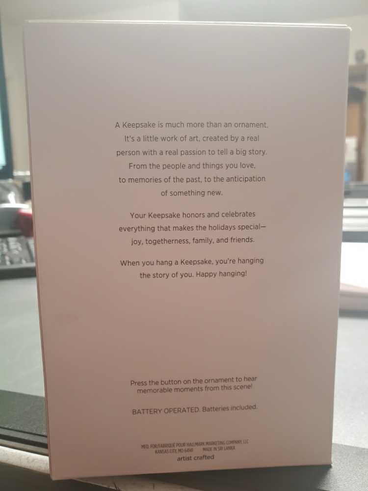 ST:DISC - “COMMANDER SARU & MICHAEL BURNHAM” - Star Trek: Discovery (MAGIC: Sound) ornament collectible [Barcode 763795473038] - Main Image 3