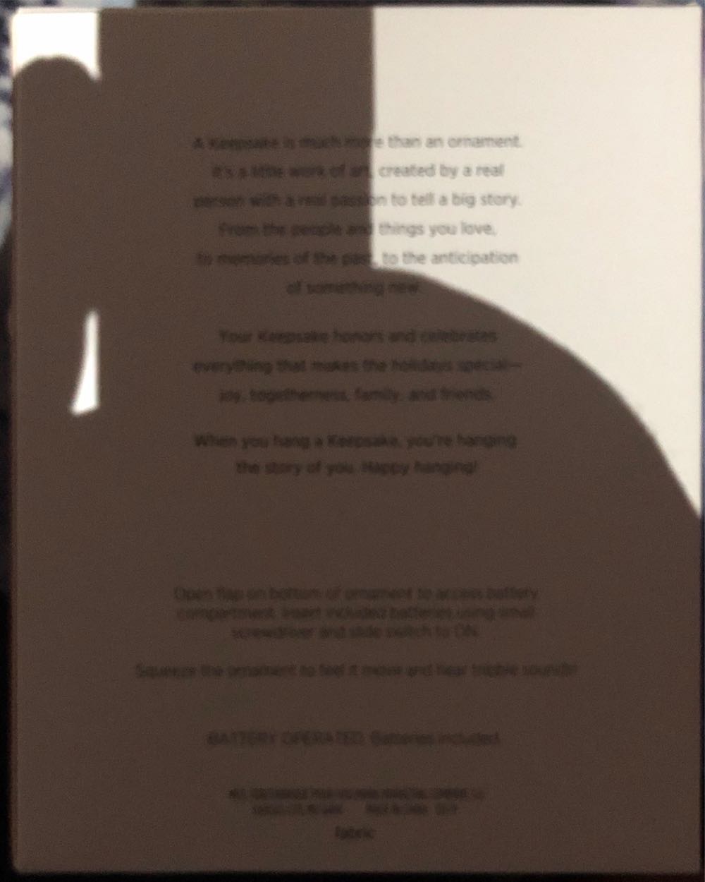 ST:TOS - “TRIBBLE” - Star Trek: The Original Series (MAGIC: Sound & Motion) ornament collectible [Barcode 763795463688] - Main Image 3