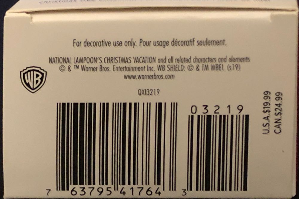 Clark’s Cup Of Cheer - National Lampoon’s Christmas Vacation (Movies) ornament collectible [Barcode 763795417643] - Main Image 4