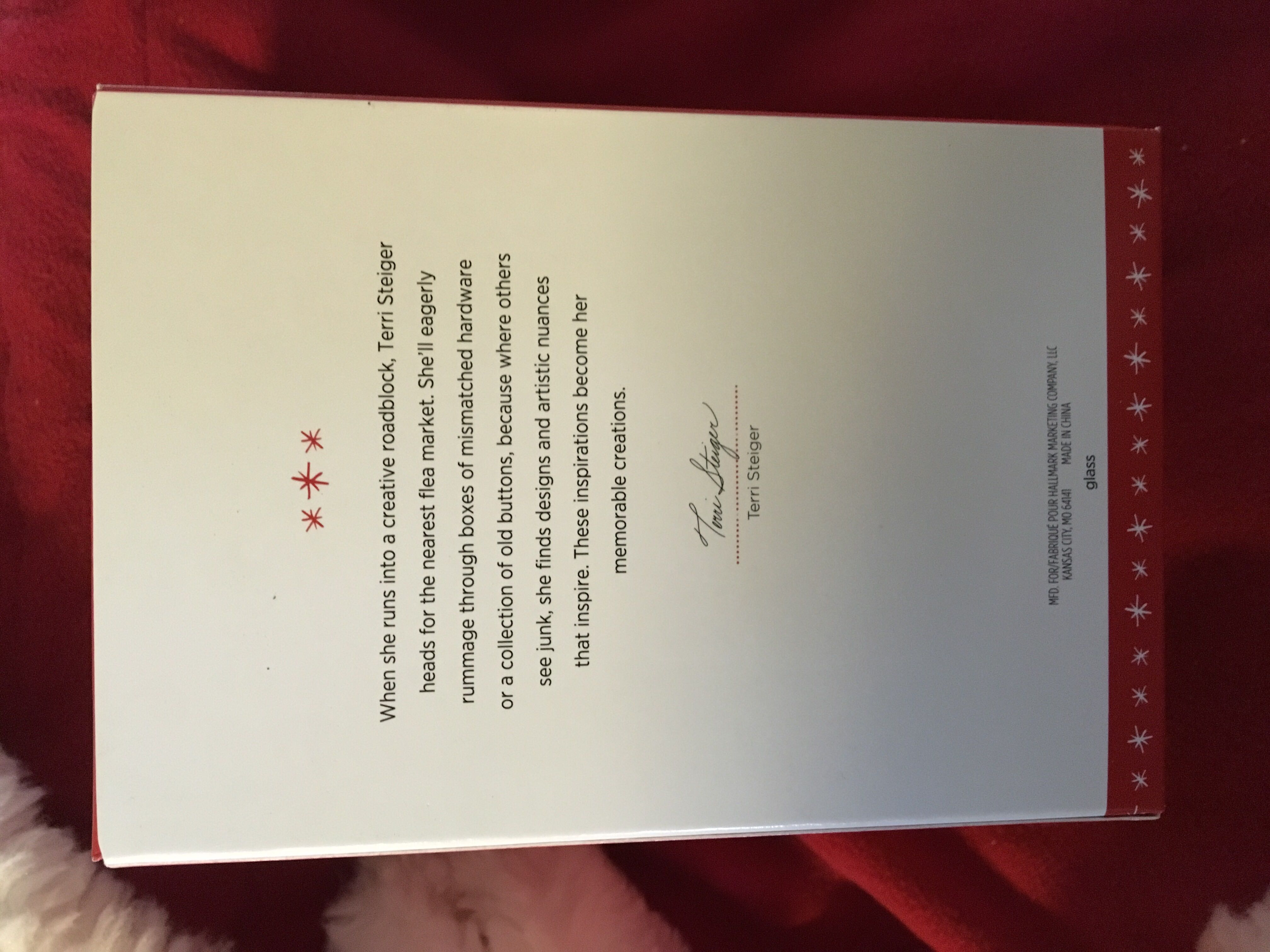 Christmas Commemorative #4 - Christmas Commemorative (Glass Ball) ornament collectible [Barcode 763795107025] - Main Image 2