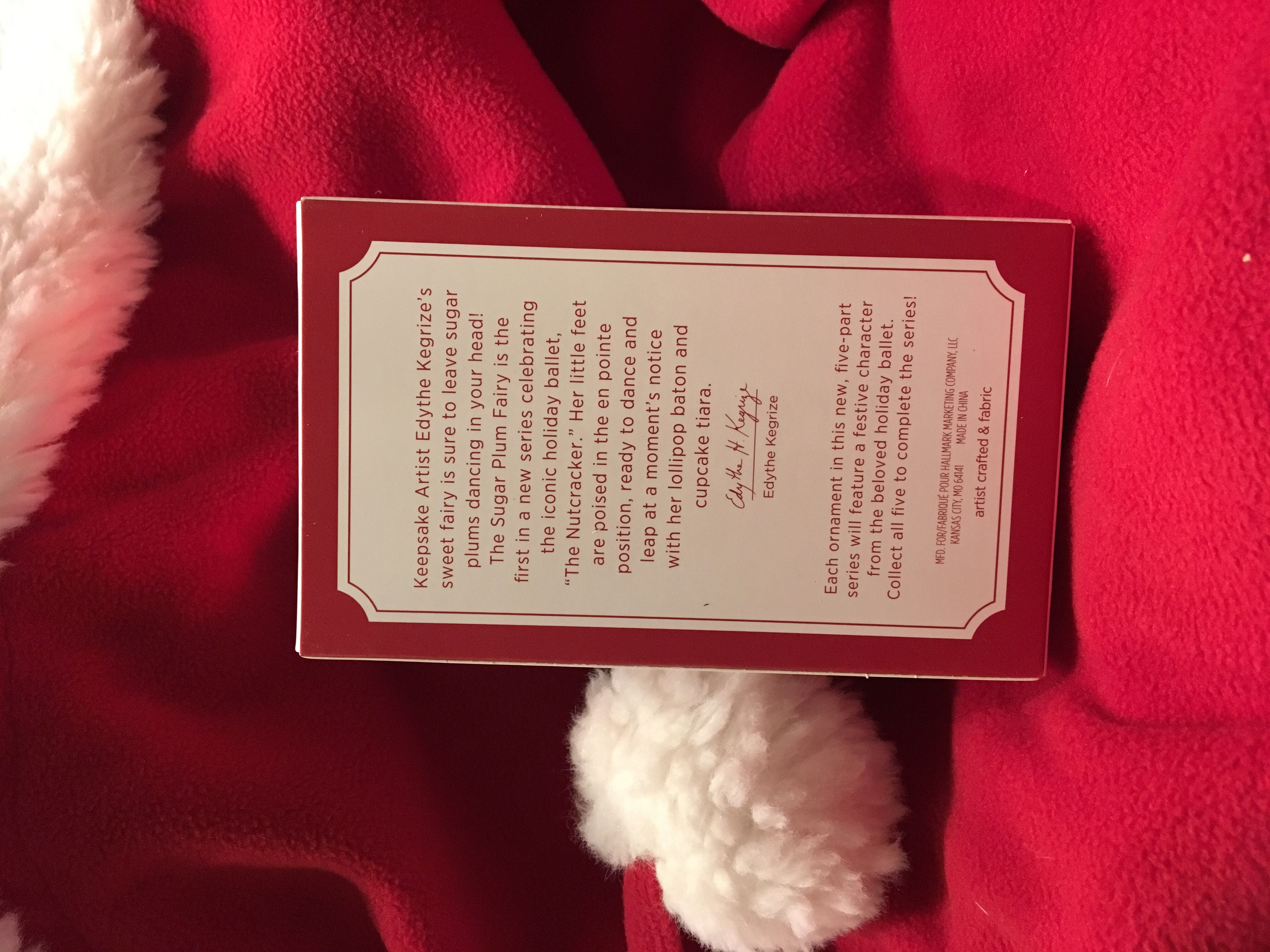 Sugar Plum Fairy - Nutcracker Sweet (KOC Member Exclusive) ornament collectible [Barcode 763795535460] - Main Image 2