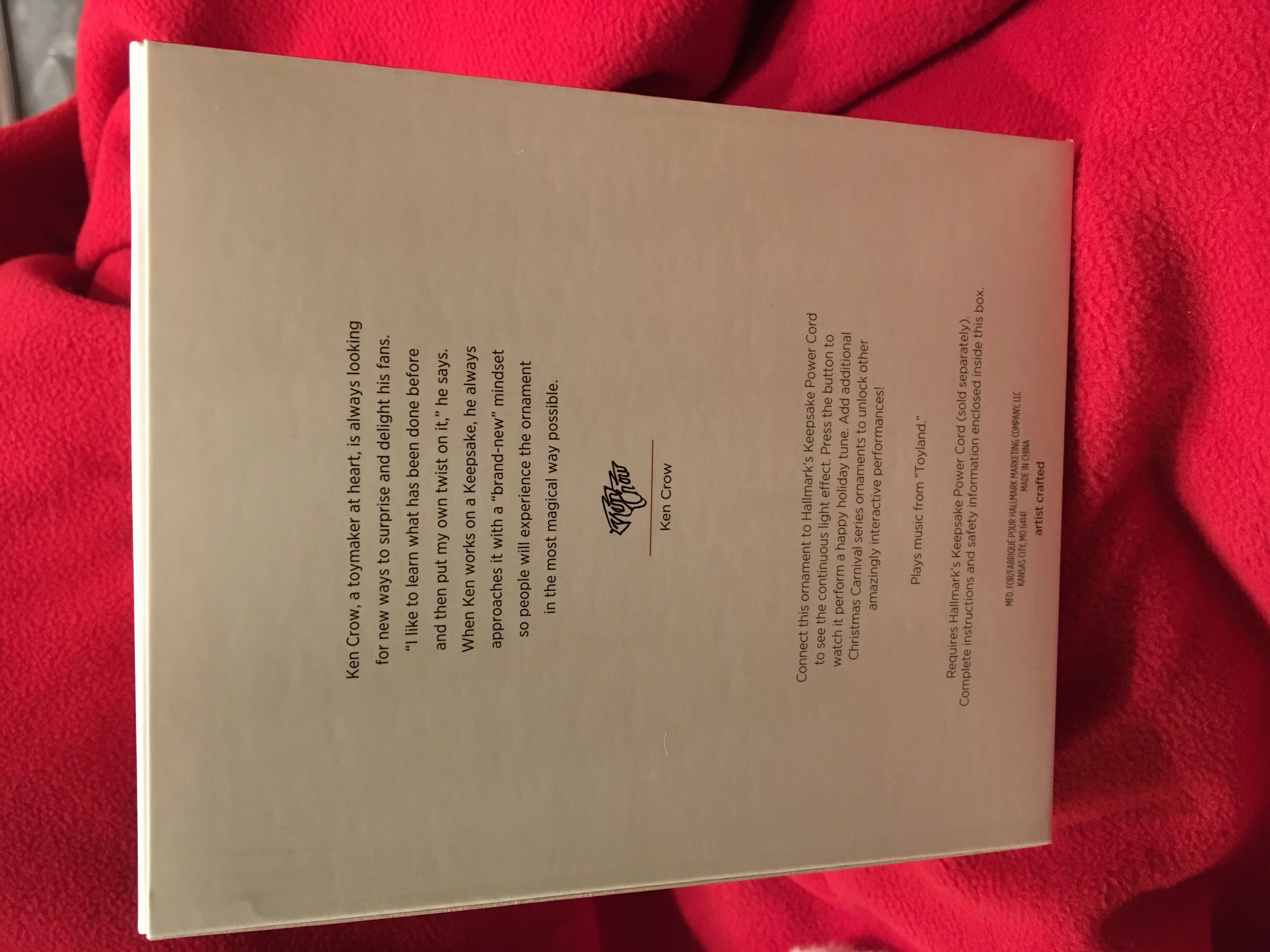 Toyland Traveler - Christmas Carnival (Carnival Rides) ornament collectible [Barcode 763795409549] - Main Image 2