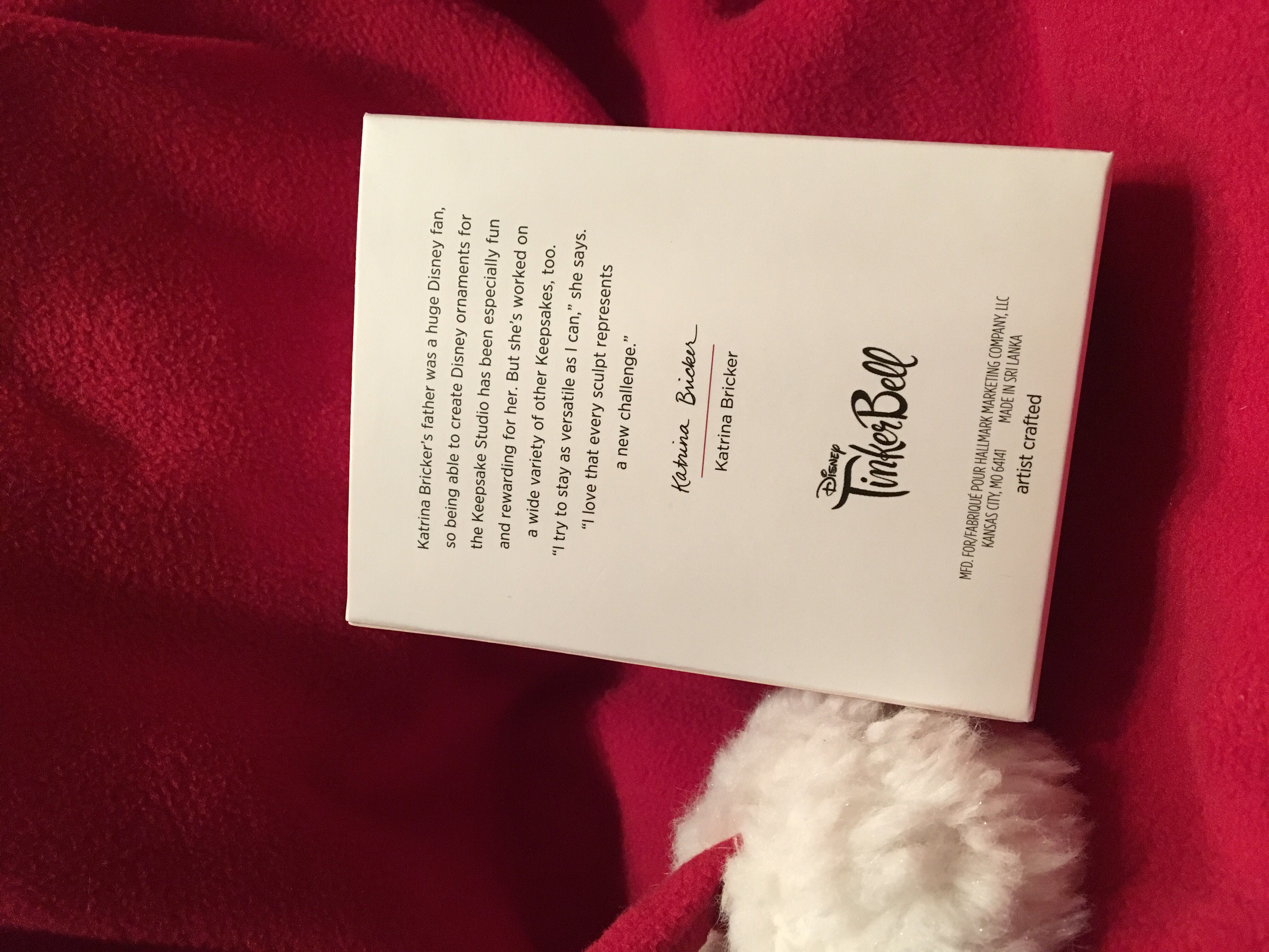 Tink’s Christmas Kiss - Peter Pan (Disney / Peter Pan) ornament collectible [Barcode 763795404803] - Main Image 2