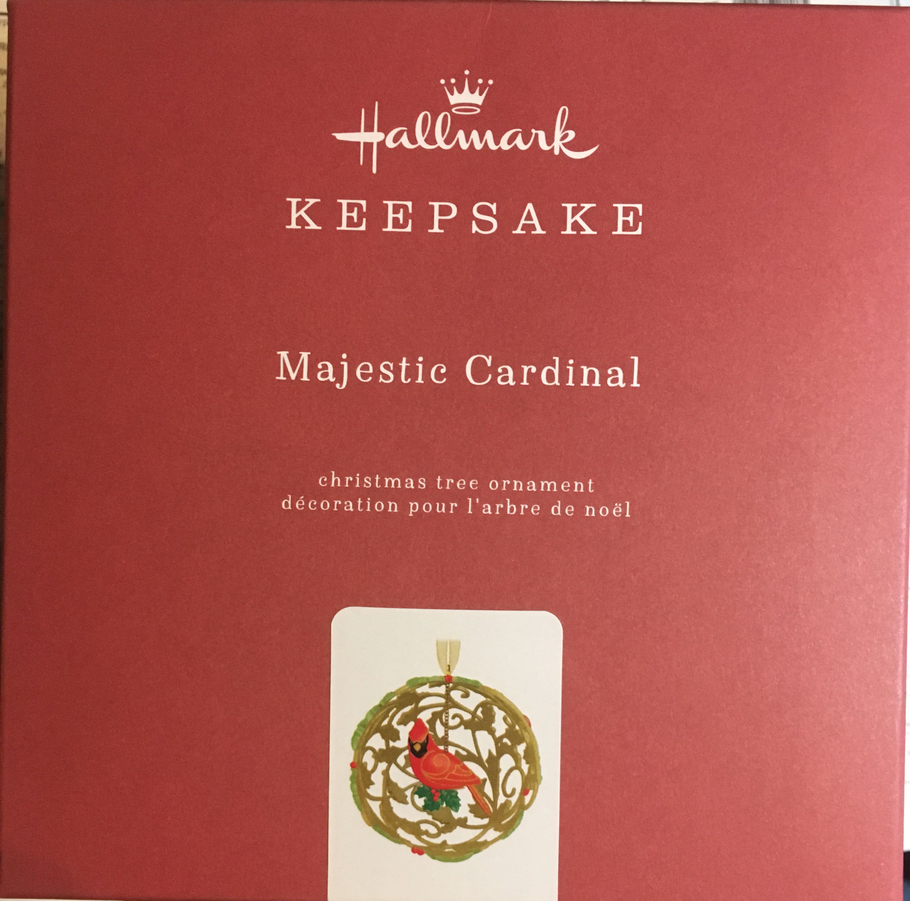 Majestic Cardinal - The Beauty Of Birds Premium (Birds) ornament collectible [Barcode 763795463787] - Main Image 2