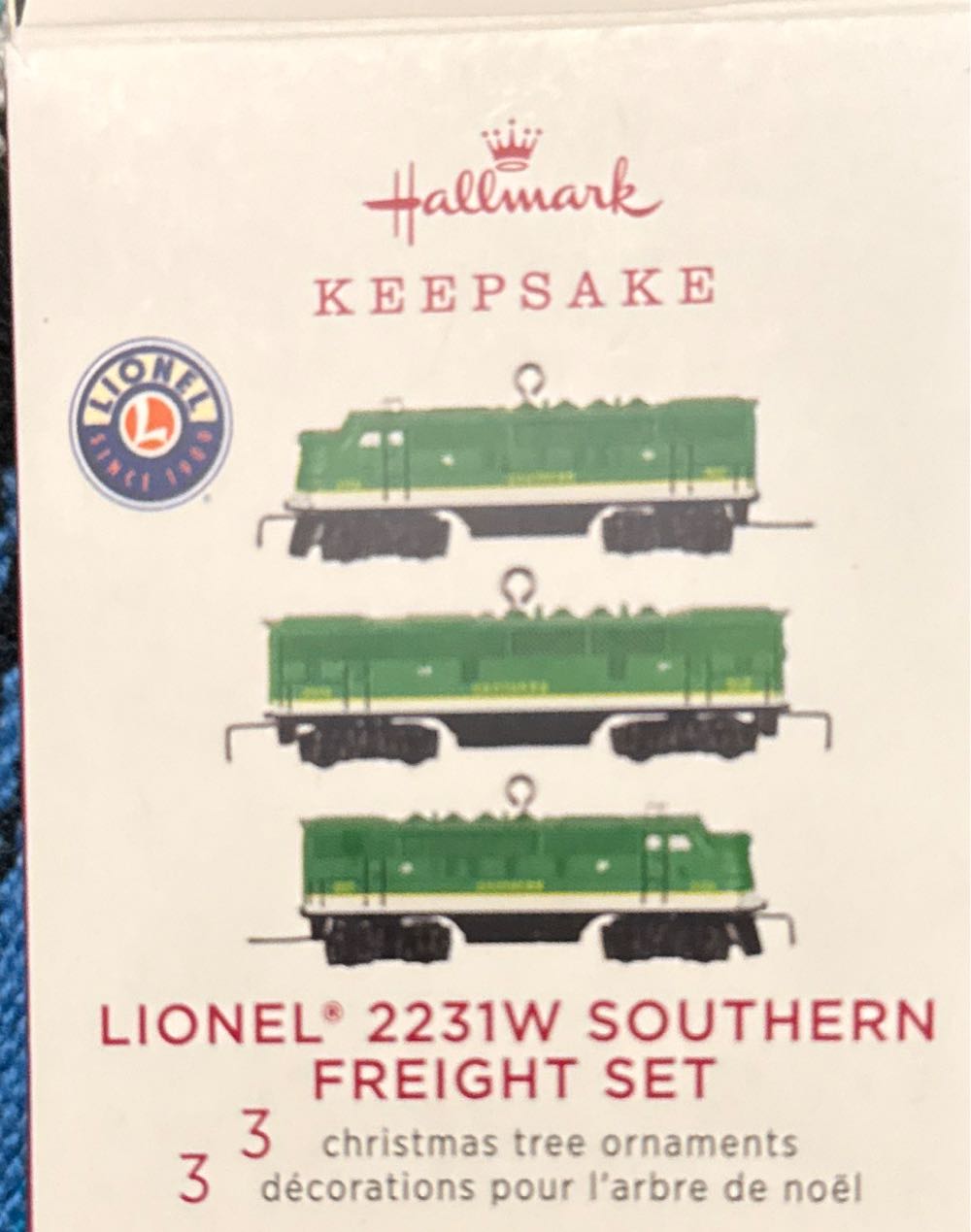 2231W southern freight set - Lionel Train Miniature (Trains, Mini) ornament collectible [Barcode 763795458141] - Main Image 4