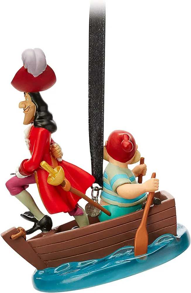 Captain Hook and Mr. Smee - Disney Junior (Peter Pan) ornament collectible [Barcode 465061596051] - Main Image 2