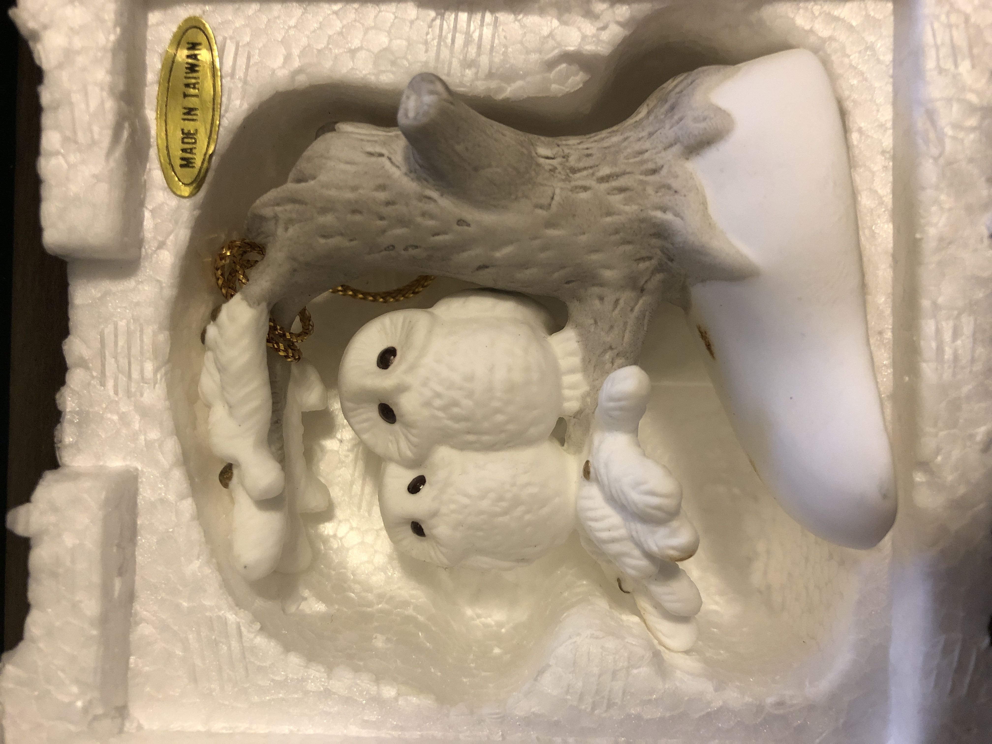 Christmas Is Peaceful - Keepsake Ornament Collector’s Club (Owls) ornament collectible - Main Image 2