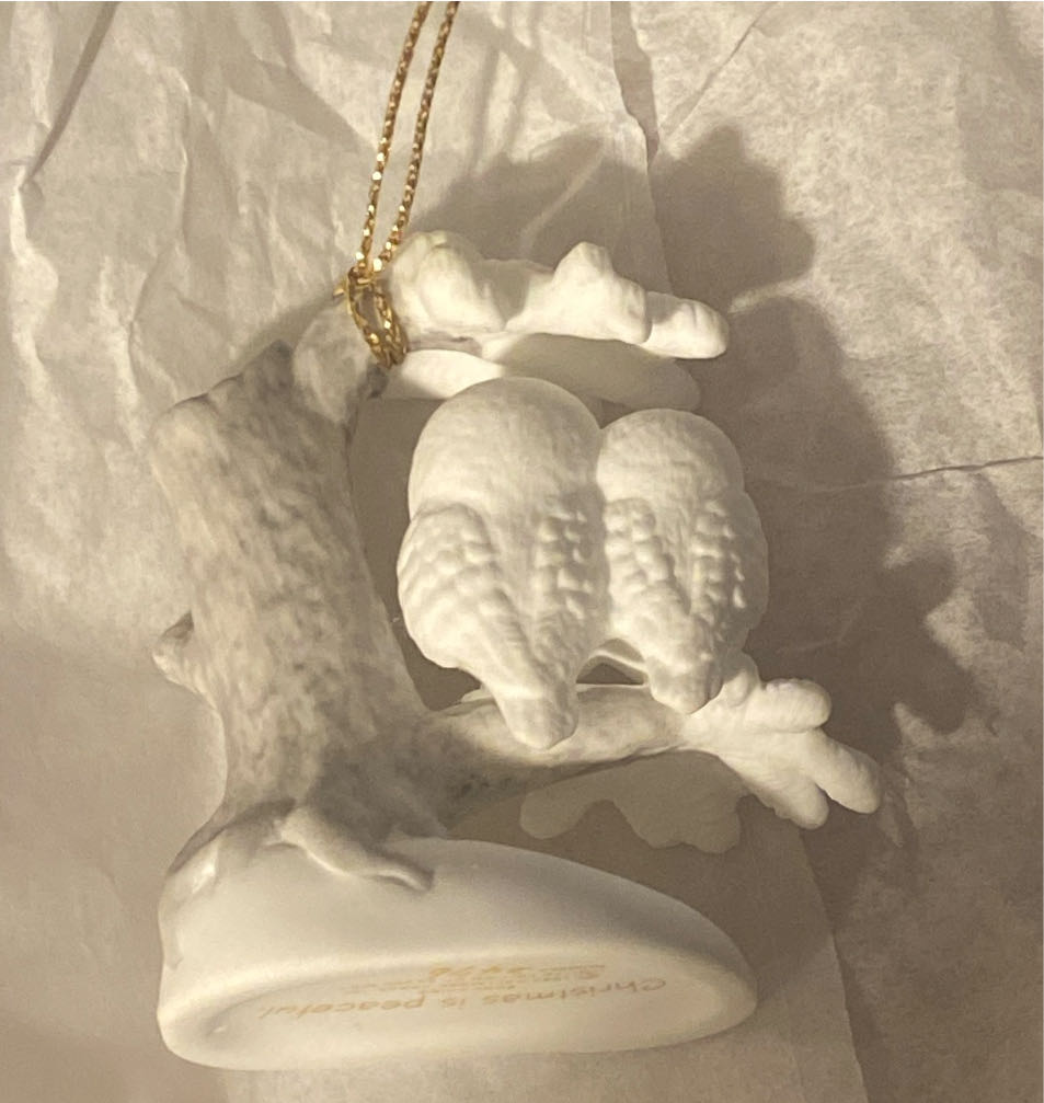 Christmas Is Peaceful - Keepsake Ornament Collector’s Club (Owls) ornament collectible - Main Image 3