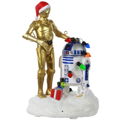 Star Wars 2019 C-3PO And R2-D2 Peekbuster - Star Wars Peekbuster (Star Wars) ornament collectible [Barcode 763795489305] - Main Image 2