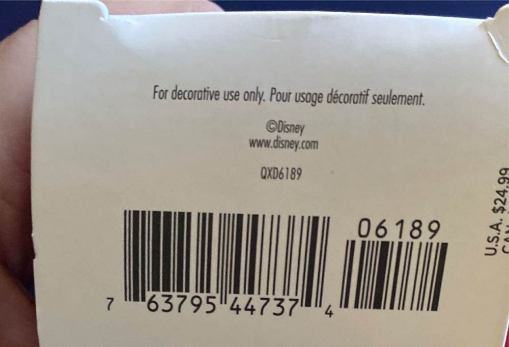 Mickey Mouse Record Player - Disney Mickey Mouse (Disney) ornament collectible [Barcode 763795447374] - Main Image 4