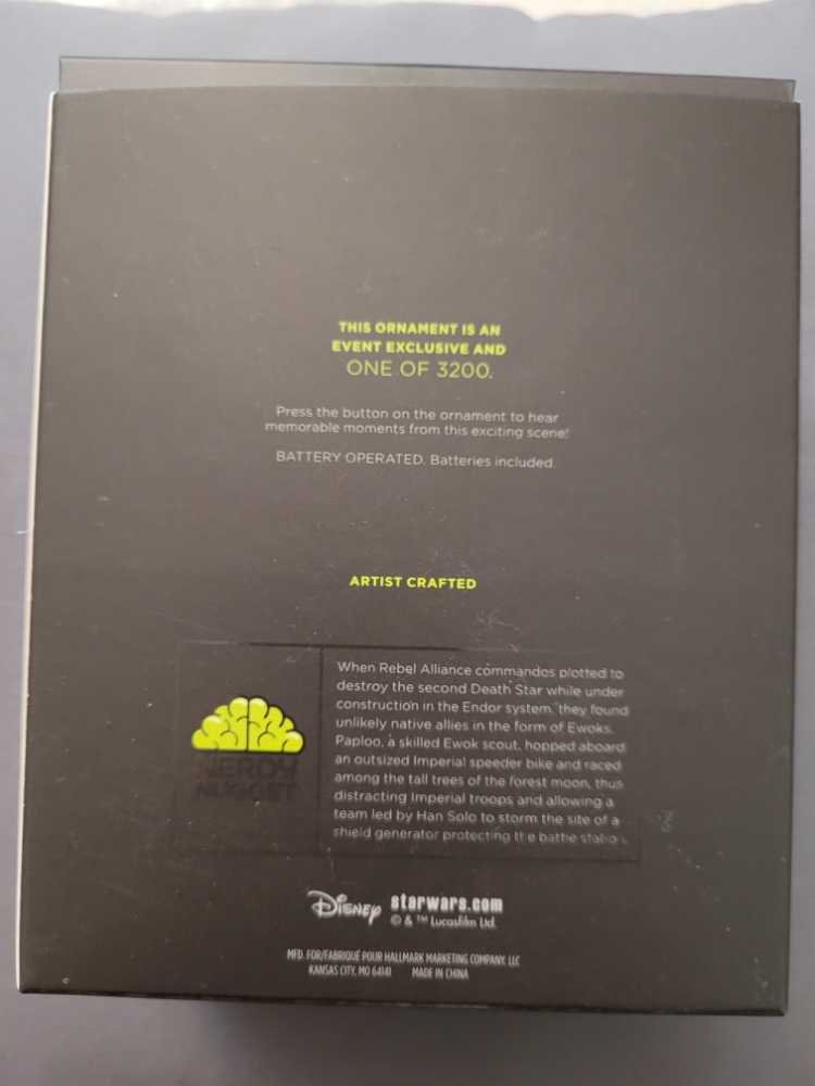A SW: A Wild Ride on Endor - Event Exclusive - Keepsake (Star Wars) ornament collectible - Main Image 2