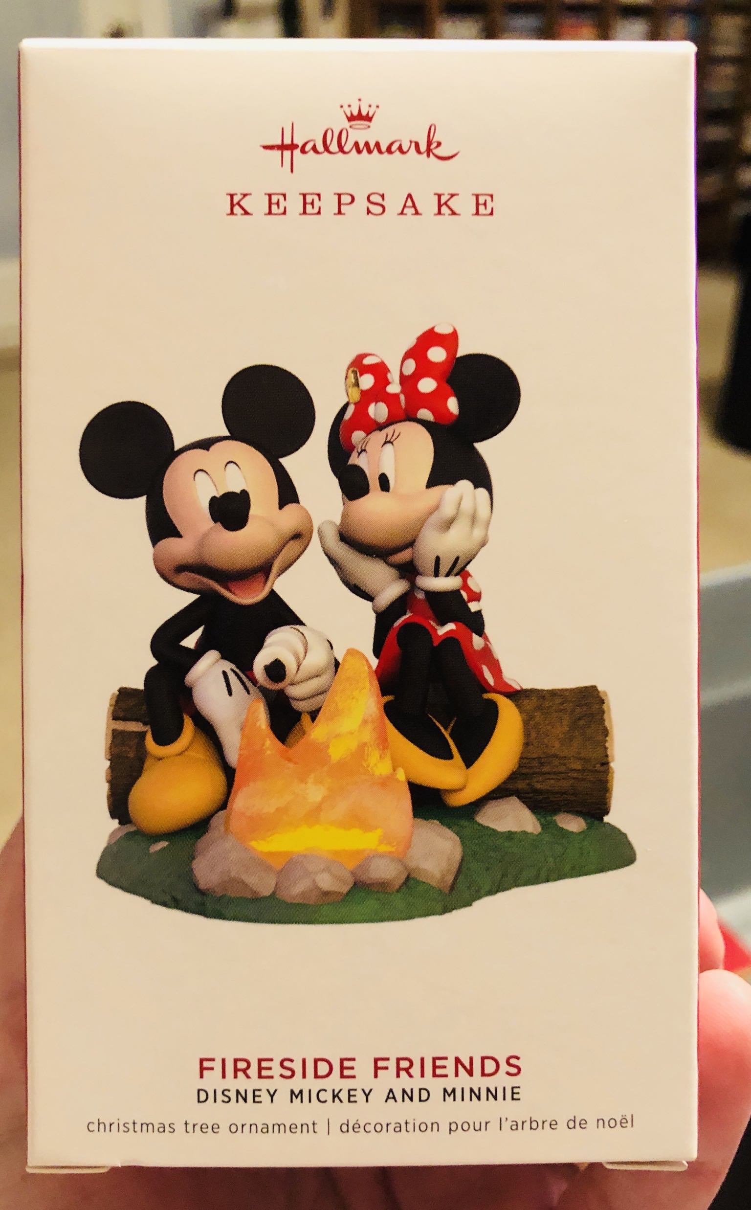 Fireside Friends - Disney Mickey And Minnie (Mickey And Minnie) ornament collectible [Barcode 763795404834] - Main Image 2