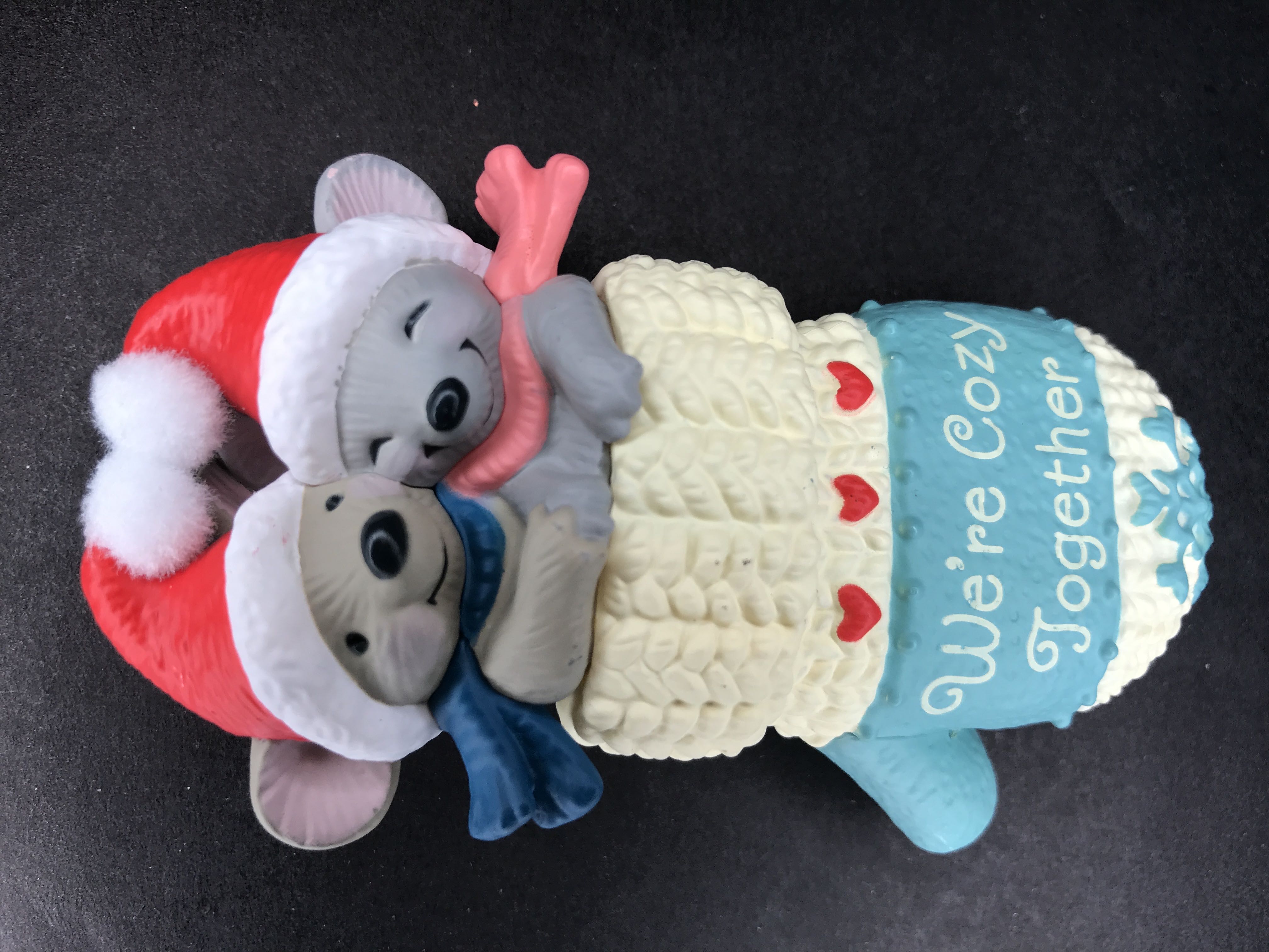 We’re Cozy Together  (Love) ornament collectible [Barcode 763795469741] - Main Image 3