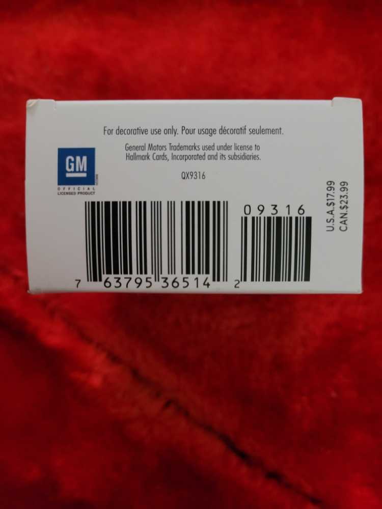 CAC#28 - 1968 Chevrolet Nova SS #28 - Classic American Cars (Car) ornament collectible [Barcode 763795365142] - Main Image 3