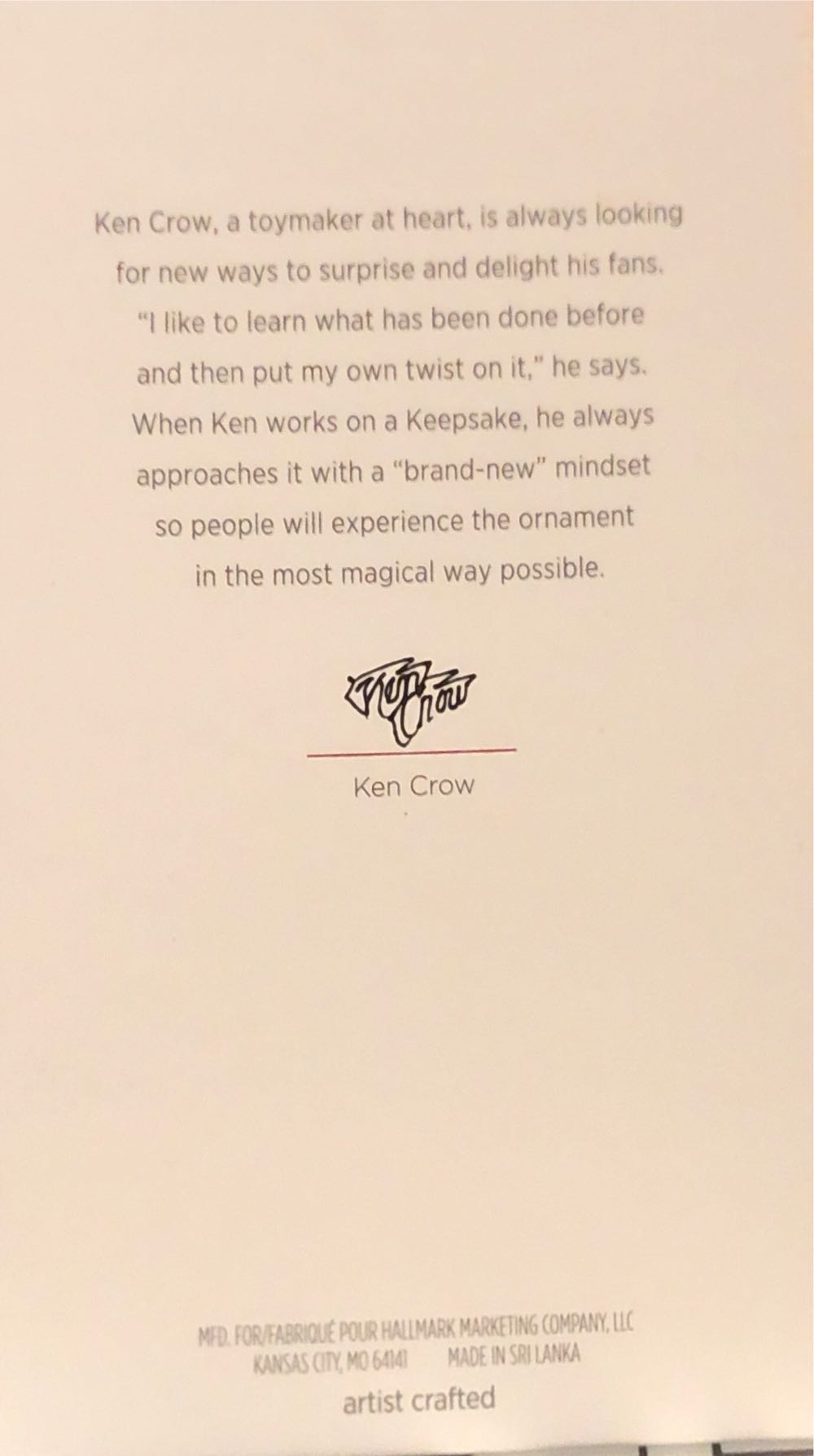 Toymaker Santa: Sports - Toymaker Santa (Santa) ornament collectible [Barcode 763795332298] - Main Image 2