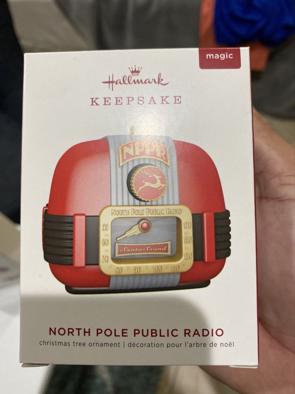 North Pole Public Radio - Vintage Christmas (Music) ornament collectible [Barcode 763795474103] - Main Image 1