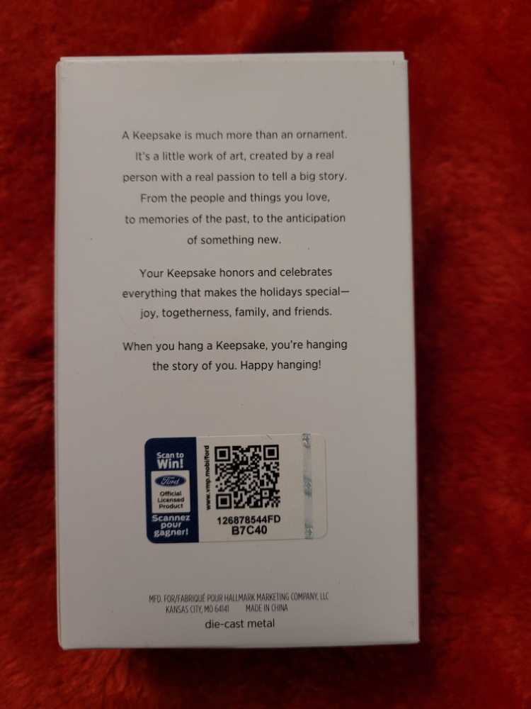 #29 1970 Ford Torino Cobra #29 - Classic American Cars (Cars) ornament collectible [Barcode 763795417964] - Main Image 2