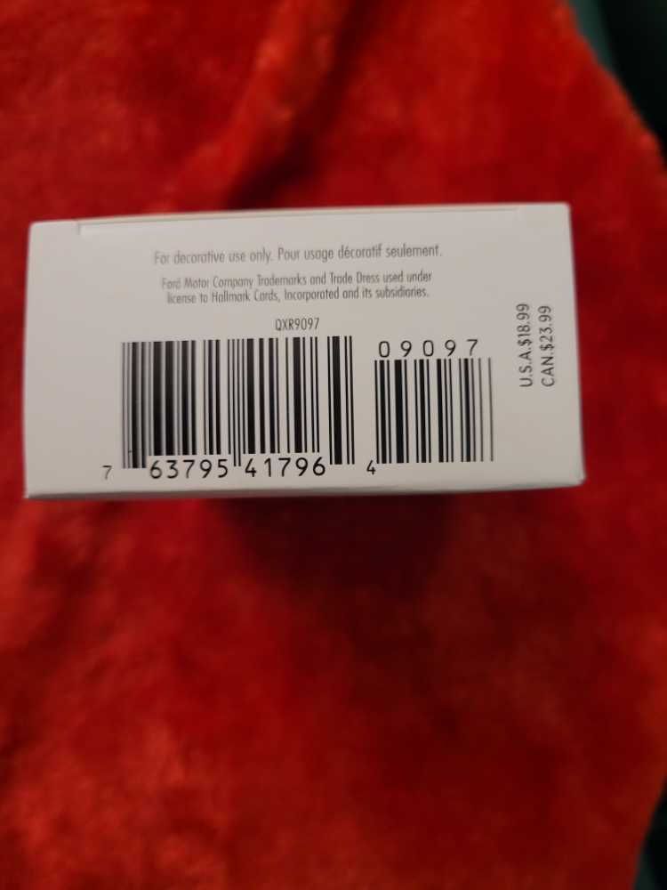 #29 1970 Ford Torino Cobra #29 - Classic American Cars (Cars) ornament collectible [Barcode 763795417964] - Main Image 4