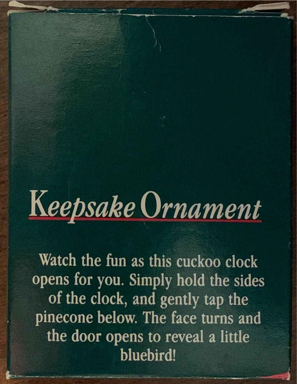 Christmas Cuckoo 🐶🐻 - Handcrafted (Clocks) ornament collectible - Main Image 2