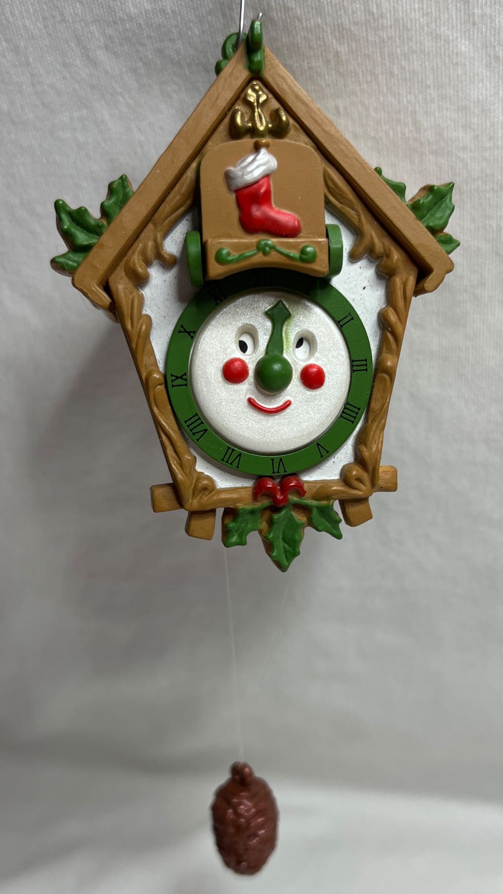Christmas Cuckoo 🐶🐻 - Handcrafted (Clocks) ornament collectible - Main Image 3