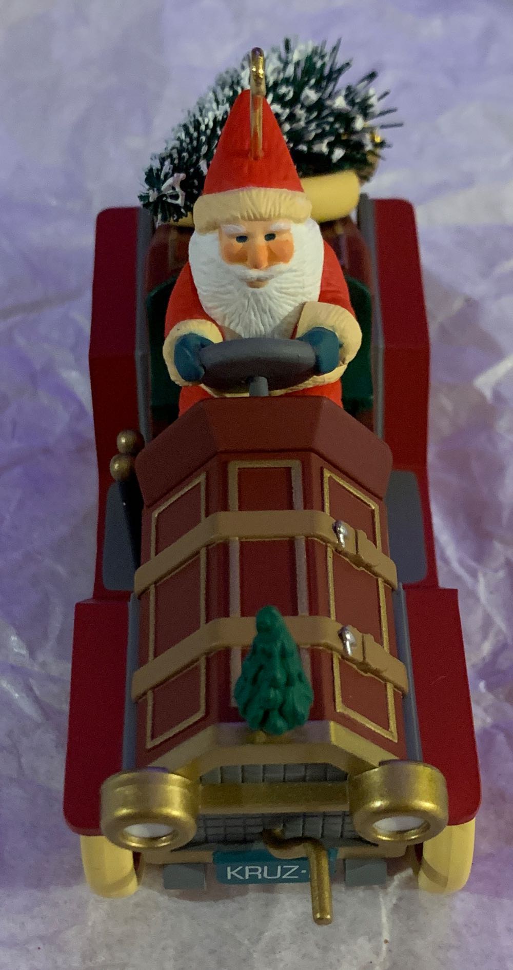 17 - Santa’s Roadster - Here Comes Santa (Santa) ornament collectible [Barcode 015012181098] - Main Image 4