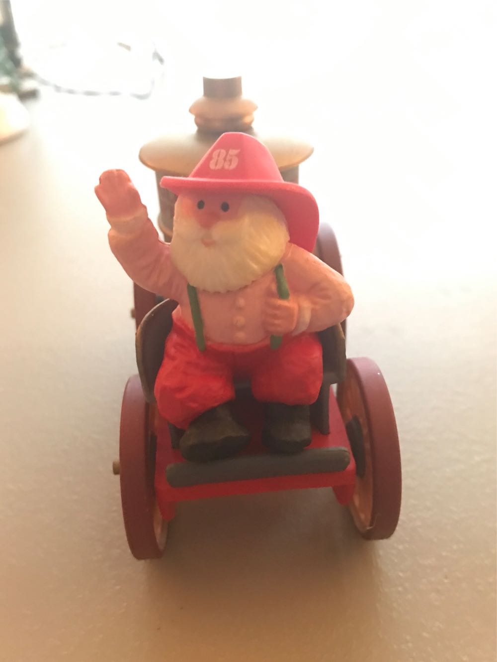 Here Comes Santa #7 (1985) Santa’s Fire Engine 1985 - Here Comes Santa (Santa’s Fire Engie) ornament collectible - Main Image 2