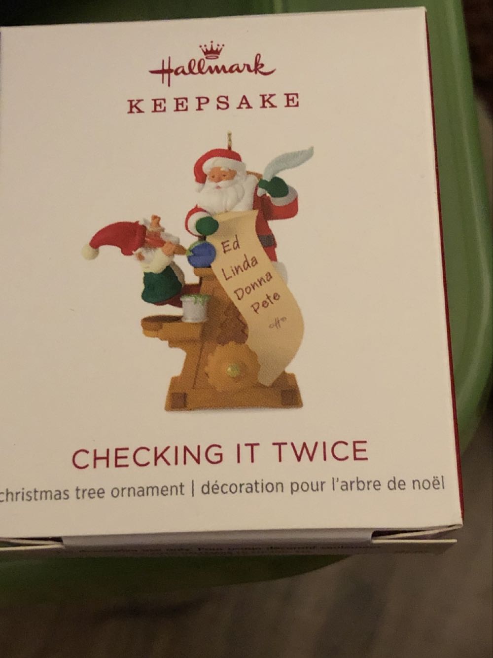 Metal mom and grandma snowflakes